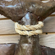 Load image into Gallery viewer, Hammered Metal Shark w/Rope