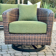 Load image into Gallery viewer, Mocha Outdoor Swivel Chair