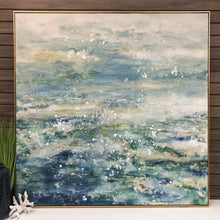 Load image into Gallery viewer, Blue Landscape Giclee Framed