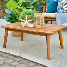 Load image into Gallery viewer, 4PC Acacia Wood Outdoor Set