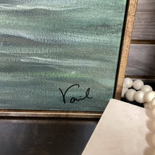 Load image into Gallery viewer, White Crane Framed in Brushed Gold