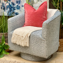 Load image into Gallery viewer, Mingled Blue Swivel Chair