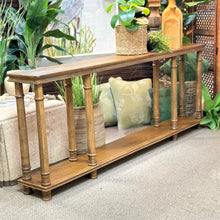 Load image into Gallery viewer, Narrow Mango Wood Console