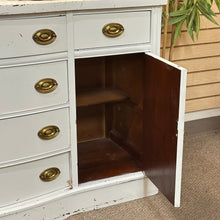 Load image into Gallery viewer, Painted White Cabinet