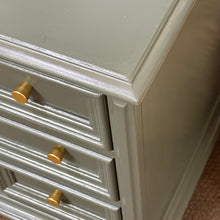 Load image into Gallery viewer, Vintage Green Nightstand
