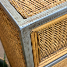 Load image into Gallery viewer, Pier1 Tall Wicker Dresser