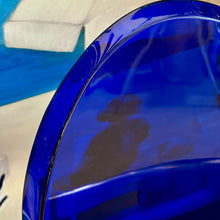 Load image into Gallery viewer, Blue Acrylic Arm Chair