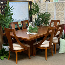 Load image into Gallery viewer, 7PC Wood Dining Set