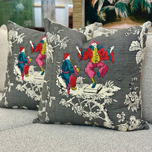 Load image into Gallery viewer, Schumacher Chinoiserie Down Designer Pillow