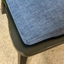 Load image into Gallery viewer, Black Armed Dining Chair