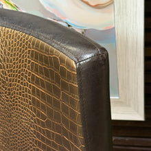 Load image into Gallery viewer, Set/2 Faux Leather Bar Stools