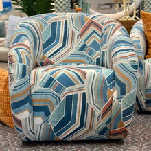 Load image into Gallery viewer, Geometric Swivel Chair