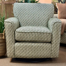 Load image into Gallery viewer, Textured Green Swivel Glider