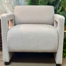Load image into Gallery viewer, Light Grey Sherpa Chair