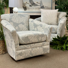 Load image into Gallery viewer, Chambray Leaf Swivel Glider