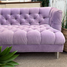 Load image into Gallery viewer, Johnathan Adler Lilac Sofa