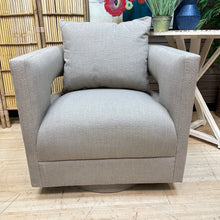Load image into Gallery viewer, Taupe Swivel Chair