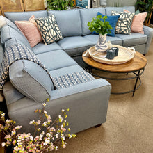 Load image into Gallery viewer, 2PC Lt. Blue Performance Sectional