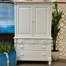 Load image into Gallery viewer, White Stanley Furniture Armoire