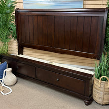 Load image into Gallery viewer, 'Camdyn' King Storage Bed