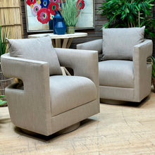 Load image into Gallery viewer, Taupe Swivel Chair
