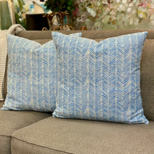 Load image into Gallery viewer, Quadrille Zig Zag Pillow