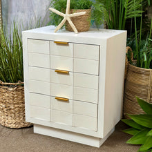 Load image into Gallery viewer, White 3DRW Nightstand