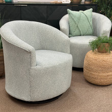 Load image into Gallery viewer, Light Teal Swivel Glider