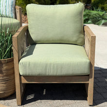 Load image into Gallery viewer, 3PC Beige/Green Outdoor Seating Set