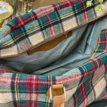 Load image into Gallery viewer, Plaid Duffle Bag