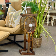 Load image into Gallery viewer, Vintage Tennis Racquet Table
