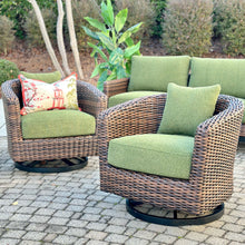 Load image into Gallery viewer, Mocha Outdoor Swivel Chair