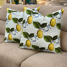 Load image into Gallery viewer, Schumacher 'La Citron' Linen Pillow