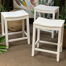 Load image into Gallery viewer, Set/3 Hillsdale 'Fiddler' Counter Stools