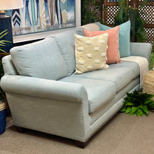 Load image into Gallery viewer, Light Blue Bassett Sofa