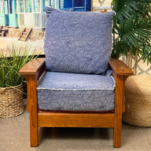 Load image into Gallery viewer, Mission Style Chair & Ottoman