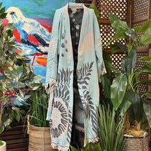 Load image into Gallery viewer, Turquoise Ocean Kimono