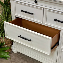 Load image into Gallery viewer, 9DRW White Transitional Dresser