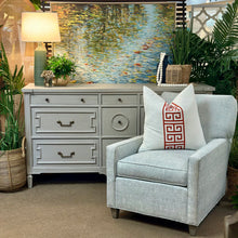 Load image into Gallery viewer, Hickory Chair Lt. Aqua Chair