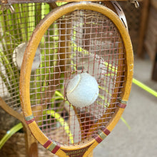 Load image into Gallery viewer, Vintage Tennis Racquet Table