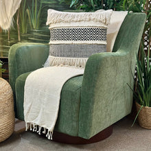 Load image into Gallery viewer, Moss Green Swivel Chair