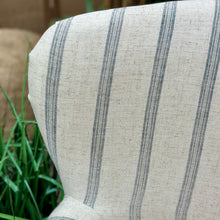 Load image into Gallery viewer, Linen Striped Accent Chair
