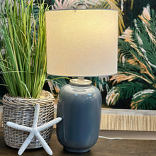 Load image into Gallery viewer, Petite Blue-Grey Lamp
