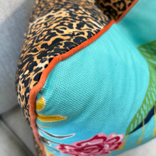 Load image into Gallery viewer, Left Monkey/Leopard Down Pillow
