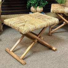 Load image into Gallery viewer, Natural Woven Stool
