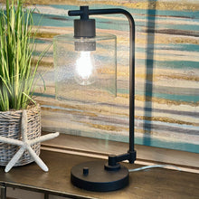 Load image into Gallery viewer, Seeded Glass Task Lamp

