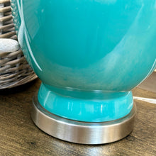 Load image into Gallery viewer, Green Table Lamp
