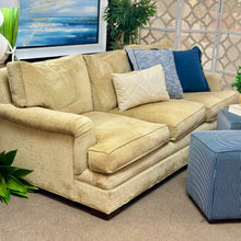 Load image into Gallery viewer, Mitchell Gold + Bob Williams Gold Sofa
