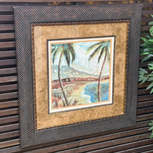 Load image into Gallery viewer, Framed Palm Tree Art
