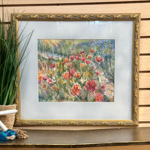 'French Poppies' Watercolor